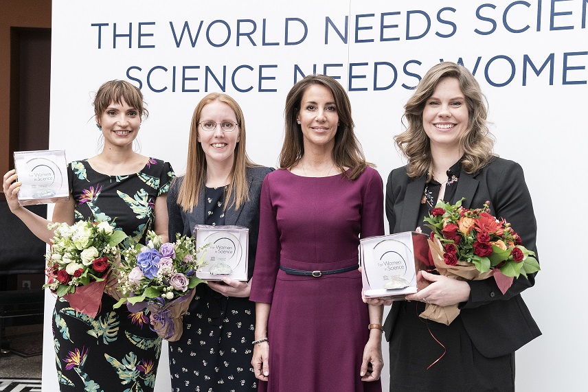 For Women in Science: Prismodtagere 2019