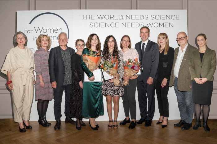 For Women in Science: Prismodtagere 2021